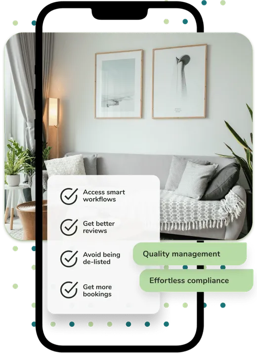 Properly photo checklist showing step-by-step visual tasks with photo verification